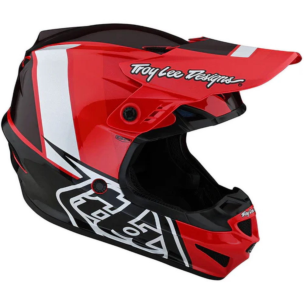 Troy Lee Designs GP Nova Red шлем для мотокросса и эндуро
