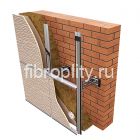 Отделка фасада фиброцементными панелями.