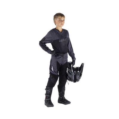 Комплект мотоджерси/мотоштаны подростковый Leatt 3.5 Jr Ride Kit Stealth Black/Grey
