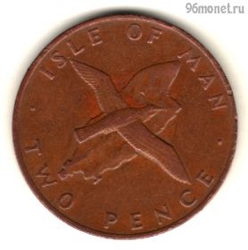 Остров Мэн 2 пенса 1976