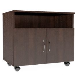 Тумба под оргтехнику У.ШВ (ш700*г450*в610мм) Венге