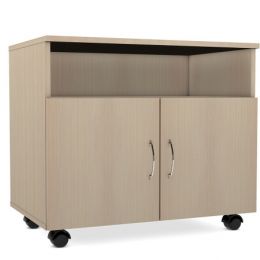 Тумба под оргтехнику У.ШВ (ш700*г450*в610мм) Дуб молочный