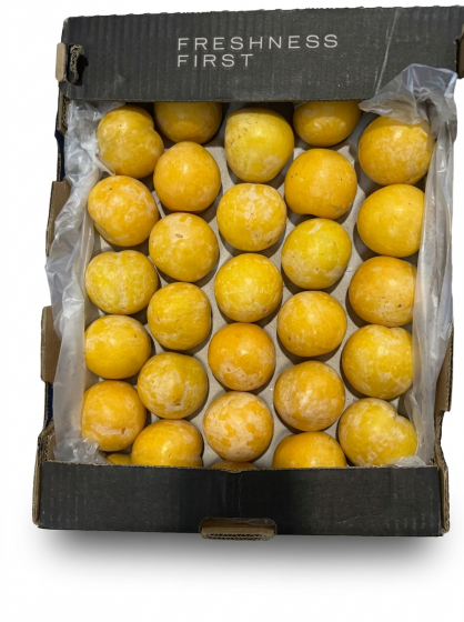 Коробка слива желтая 5 кг