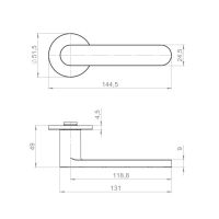 Ручка Armadillo Savoiardi R.YM схема