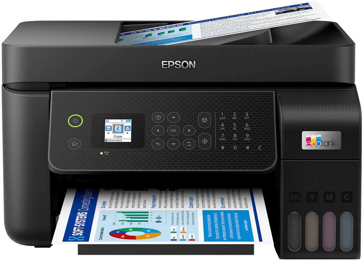 МФУ EPSON L5290 A4 струйный цветной, C11CJ65512/C11CJ65409