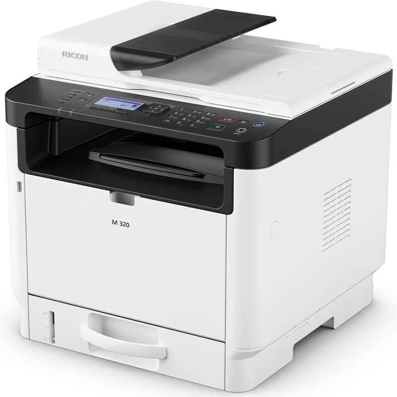 МФУ Ricoh M 320 A4 лазерный черно-белый, 408536
