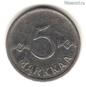 Финляндия 5 марок 1958