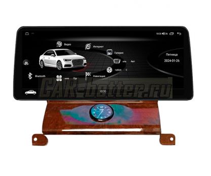 Магнитола Audi A8 (D3) 2002-2007, AHD 360, 1920*720 px, Coaxial & Optical, в стиле БМВ (HP-3229-HP-BM-8128)