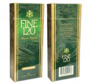 Сигареты коллекционные - FINE 120. Франция. Menthol, конец 90-х. Редкие. Verified