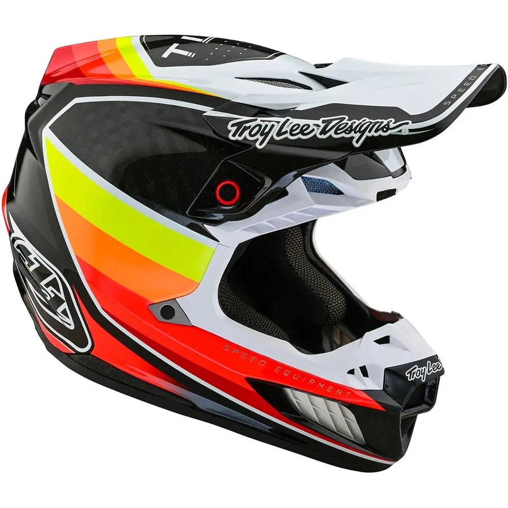 Troy Lee Designs SE5 Carbon MIPS Reverb Black/Sunset шлем для мотокросса и эндуро