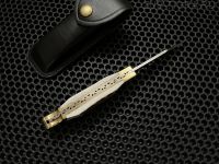 Нож Buck 110 Genuine Stag Folding Hunter
