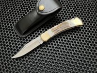 Нож Buck 110 Genuine Stag Folding Hunter