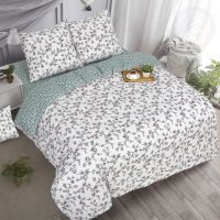 «Дивный сад» (ЛЮКС) постельное белье Поплин 2-х спальный с евро