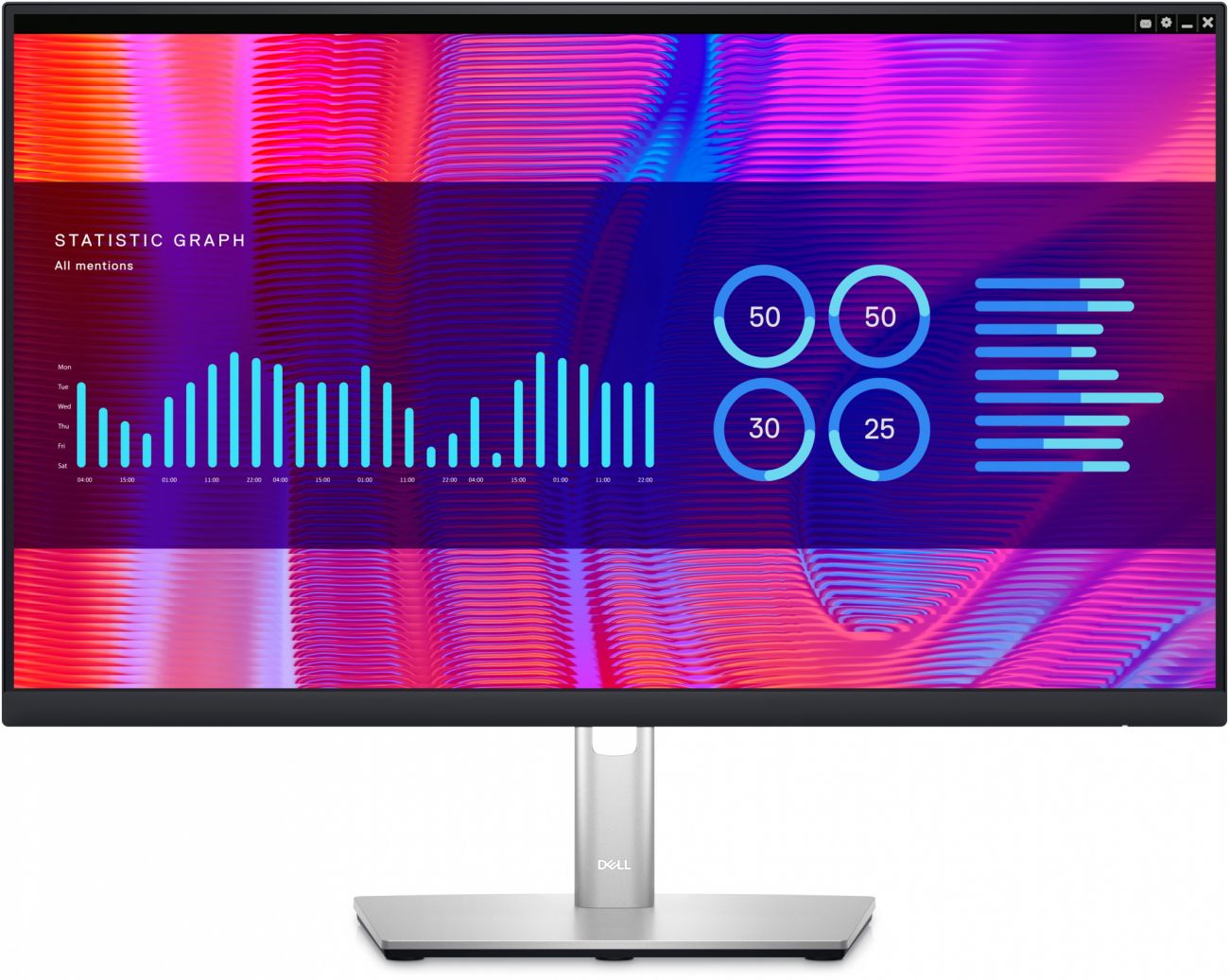 Монитор Dell P2423DE 23.8" IPS чёрный, 210-BDDW