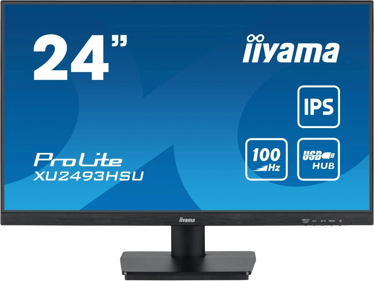 Монитор Iiyama XU2493HSU-B7 23.8" IPS чёрный, XU2493HSU-B7