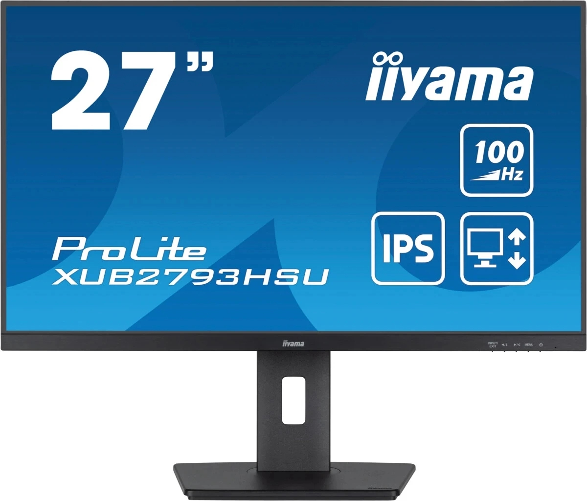 Монитор Iiyama XUB2793HSU-B7 27" IPS чёрный, XUB2793HSU-B7