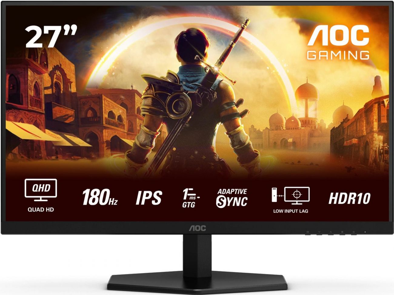 Монитор AOC Q27G42XE 27" WLED IPS чёрный, Q27G42XE
