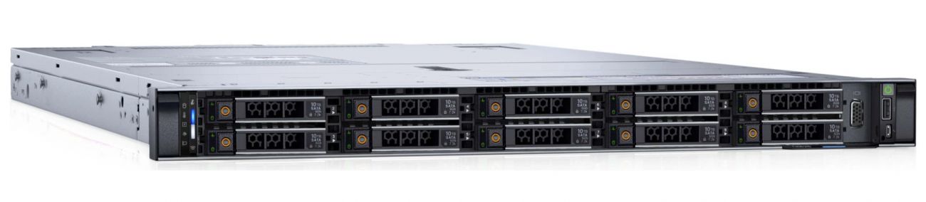 Сервер Dell PowerEdge R6625 10x2.5" Rack 1U, 210-BFXO-008-000