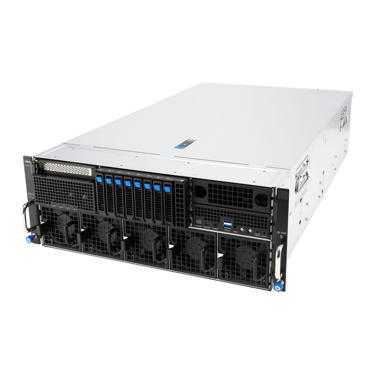 Серверная платформа Asus ESC8000A-E13P 8x2.5" Rack 4U, 90SF0401-M000N0