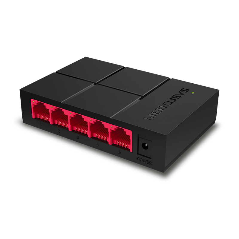 Коммутатор Mercusys MS105G Неуправляемый 5-ports, MS105G
