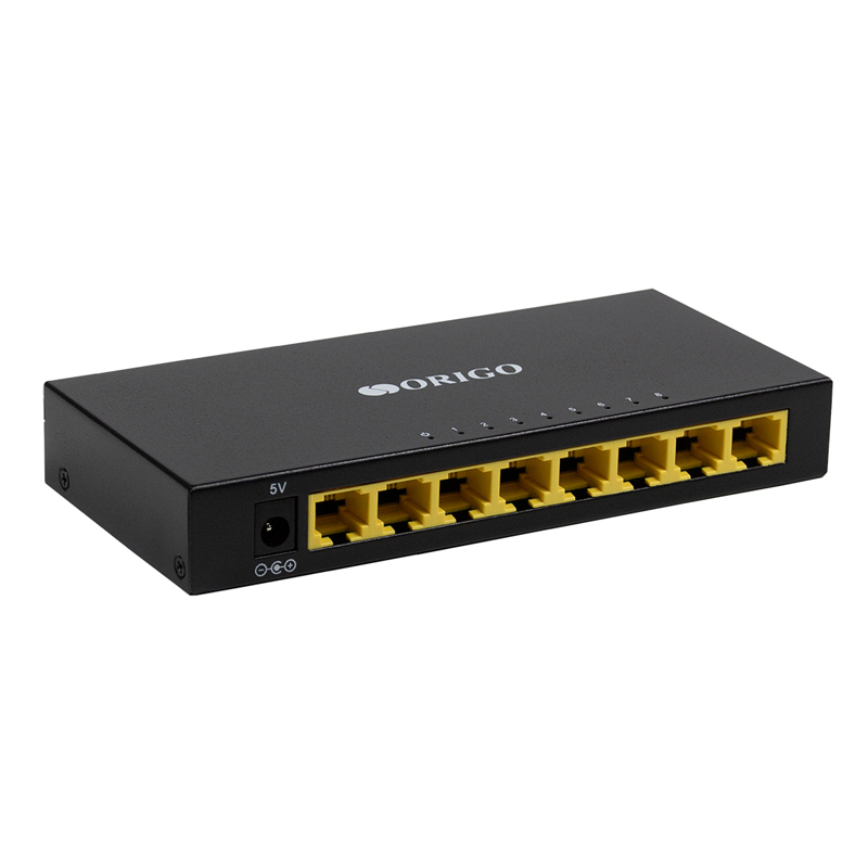 Коммутатор ORIGO OS1208 Неуправляемый 8-ports, OS1208/A1A