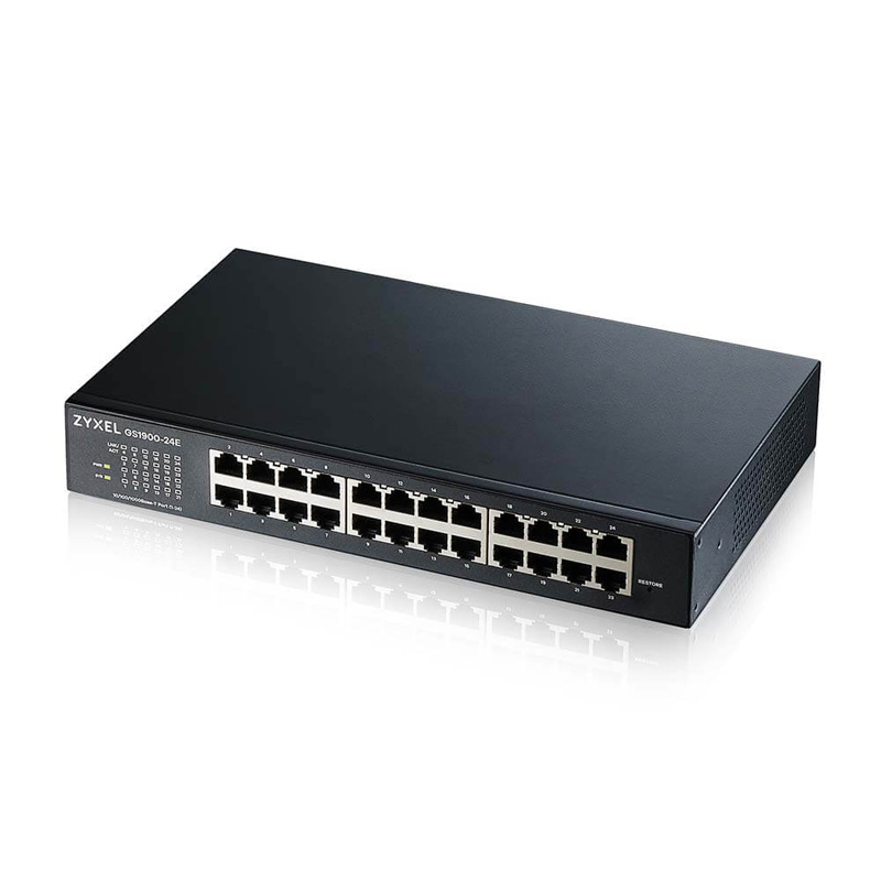 Коммутатор ZyXEL GS1900-24E Smart 24-ports, GS1900-24E-EU0103F