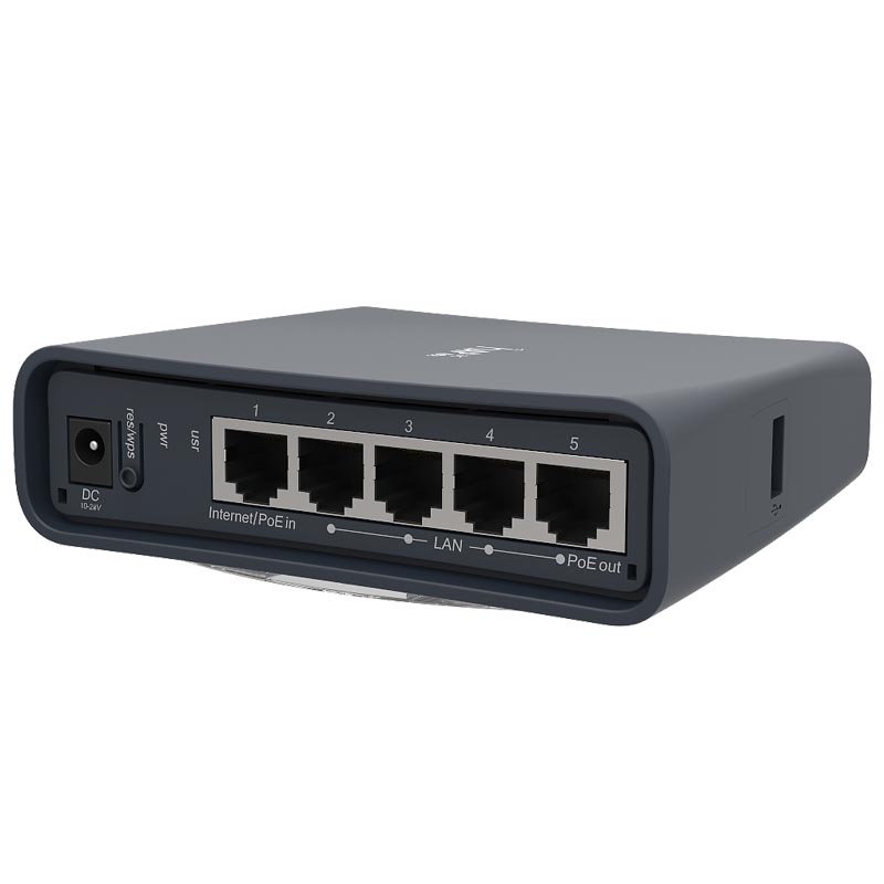 Точка доступа Mikrotik hAP ac lite TC 2.4 и 5 ГГц, 433Mb/s, RB952Ui-5ac2nD-TC