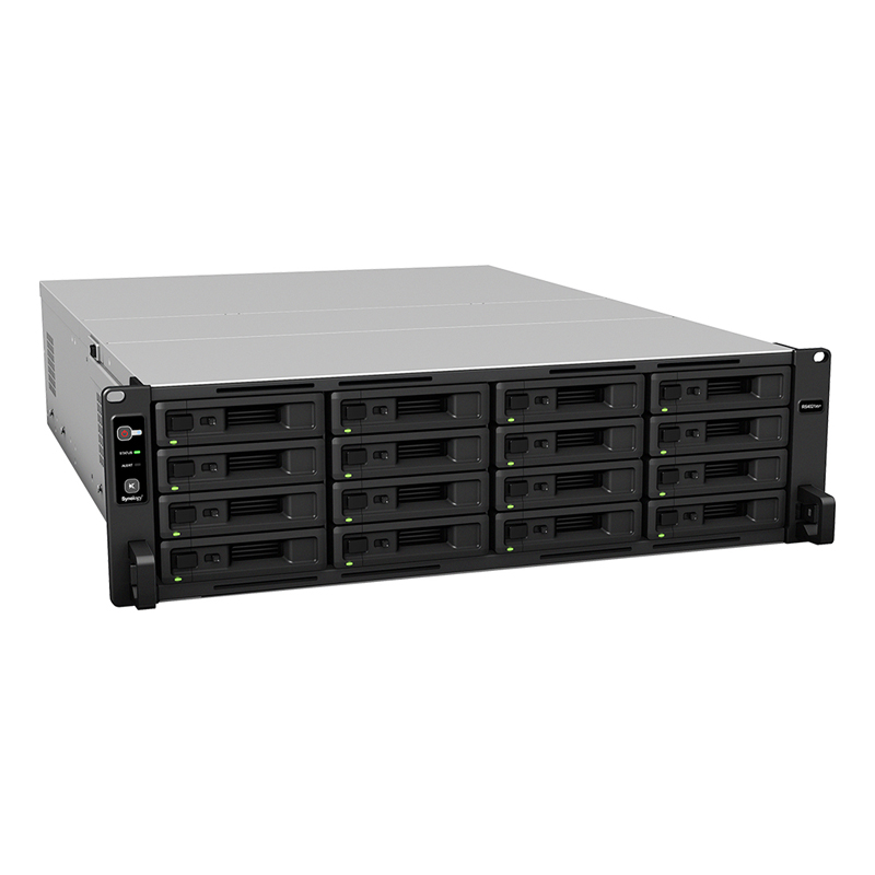 СХД Synology RS4021XS+ 16x3.5" Rack 3U чёрный, RS4021XS+