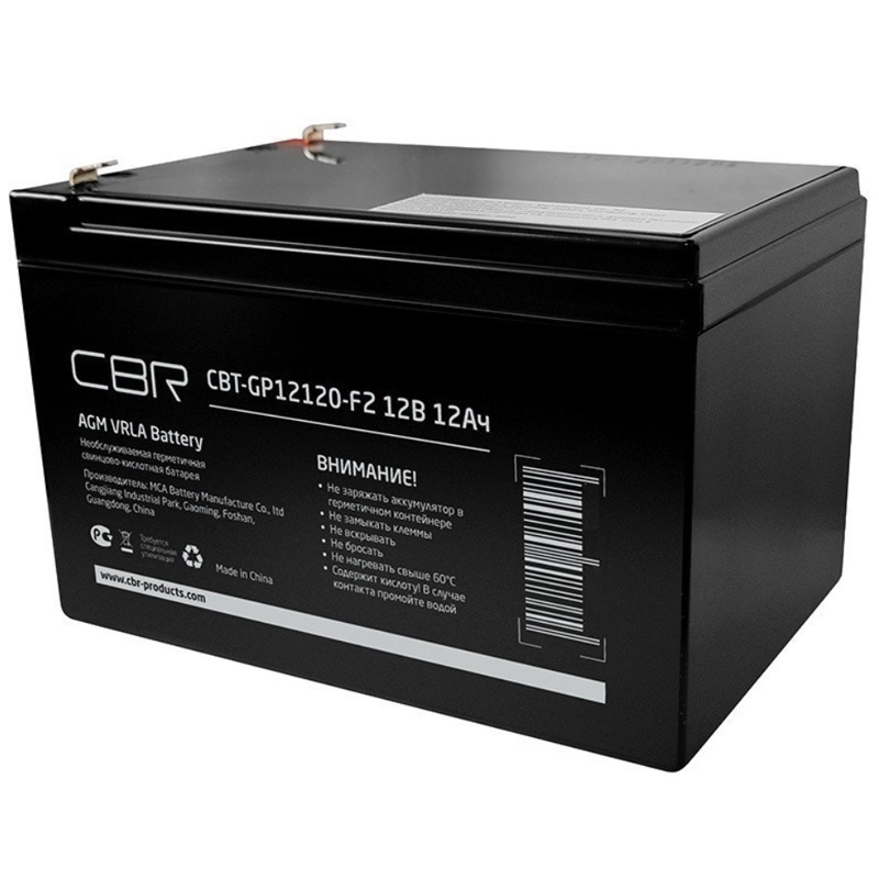 Батарея для ИБП CBR GP, CBT-GP12120-F2