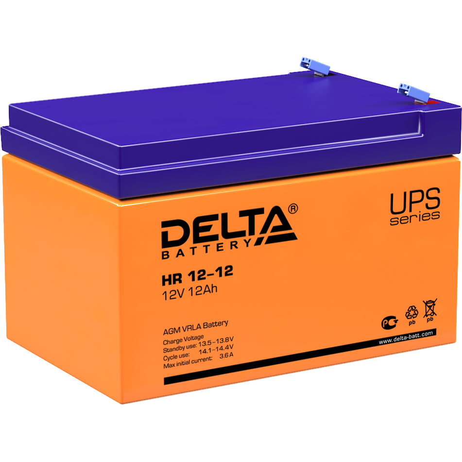 Батарея для ИБП Delta HR, HR 12-12
