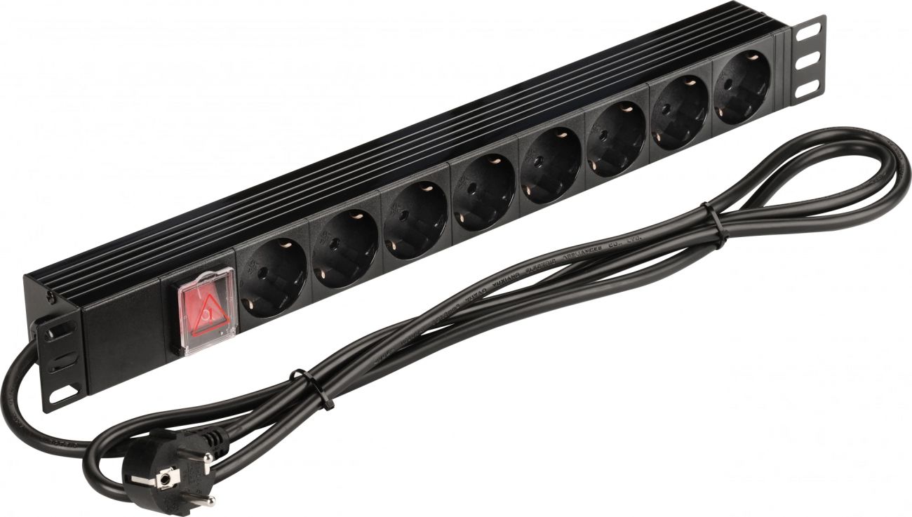 Распределитель питания LANMASTER NM-PD16A, NM-PD16A-8XSH+S-2.0
