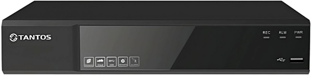 Видеорегистратор Tantos TSr-NV04155P 4-IP, 1-bay, 00-00244659