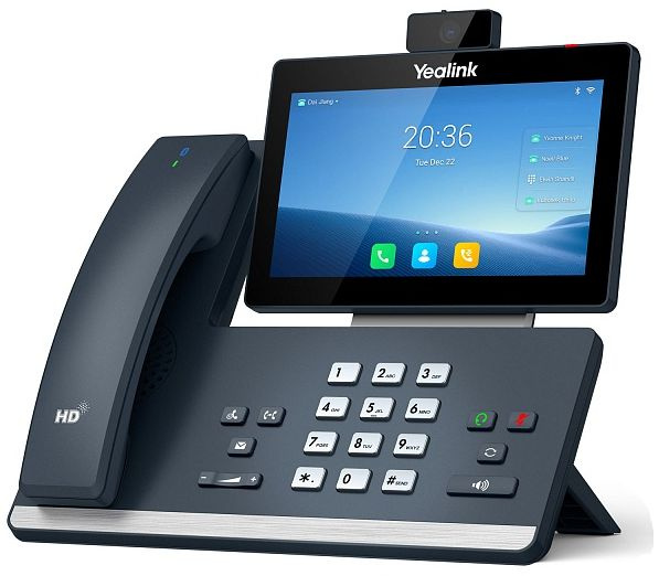 IP-телефон Yealink SIP-T58W Pro with camera SIP без БП чёрный, SIP-T58W PRO WITH CAMERA