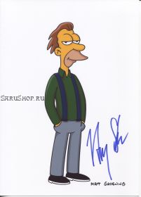 Автограф: Гарри Ширер. Симпсоны / The Simpsons