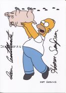 Автограф: Дэн Кастелланета. Симпсоны / The Simpsons
