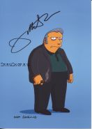 Автограф: Джо Мантенья. Симпсоны / The Simpsons