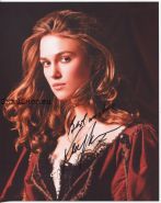 Автограф: Кира Найтли. Пираты Карибского моря: Проклятие Черной жемчужины