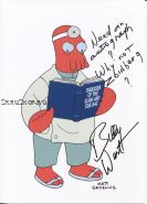 Автограф: Билли Уэст. Футурама / Futurama
