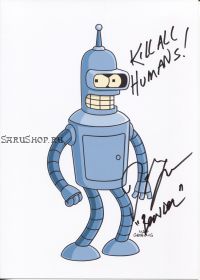 Автограф: Джон Ди Маджио. Футурама / Futurama