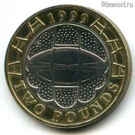 Великобритания 2 фунта 1999