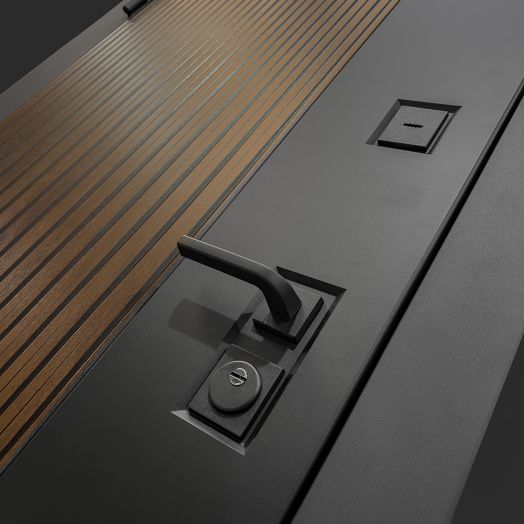 Входная дверь Лабиринт Айслаб - 13 Грей софт с терморазрывом