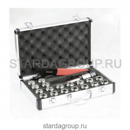 Патрон цанговый с набором цанг DJ-09056A-3-ER25 SENZANOME