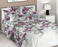 Перкаль 1.5 спальный [в ассортименте] Постельное белье Вишня 1 , постельное белье