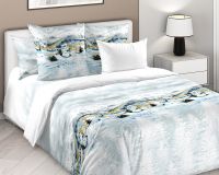Перкаль 1.5 спальный [в ассортименте] Постельное белье Снежное сияние , постельное белье