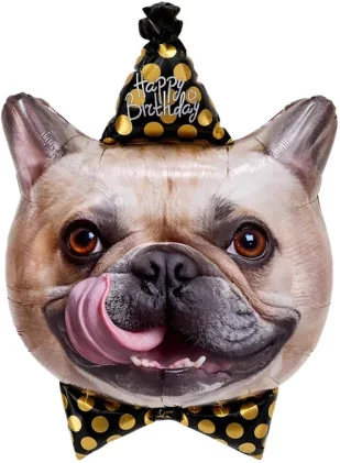Фигура  (29''/74 см)  Бульдог в колпачке