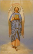 Иеремиил Архангел икона рукописная на липовой доске (22490)