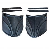 Тассеты Пластиковые с Ребрами Матовые. Серия "Оникс"