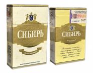 Сигареты - Сибирь. Россия. Ред-табак. Начало 200х годов. Оригинал. Редкие. verified
