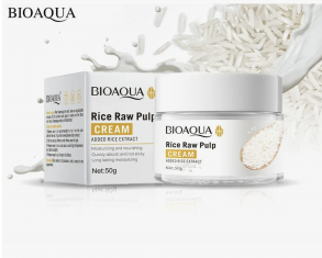 Bioaqua Крем для лица с экстрактом риса Rice Raw Pulp Cream 50 гр