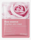 Увлажняющая тканевая маска для лица с экстрактом розы Bioaqua Rose Essence Brighten Skin Mask 25 грамм